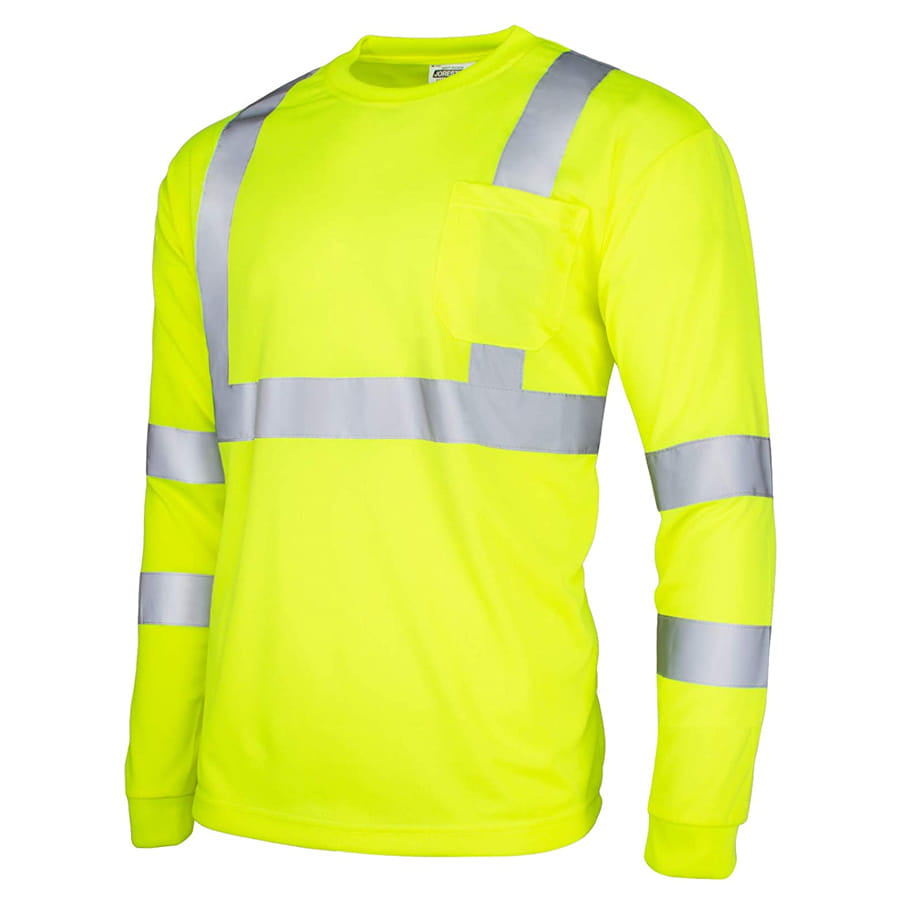 Safety Long Sleeve ANSI T-Shirt (discount price)